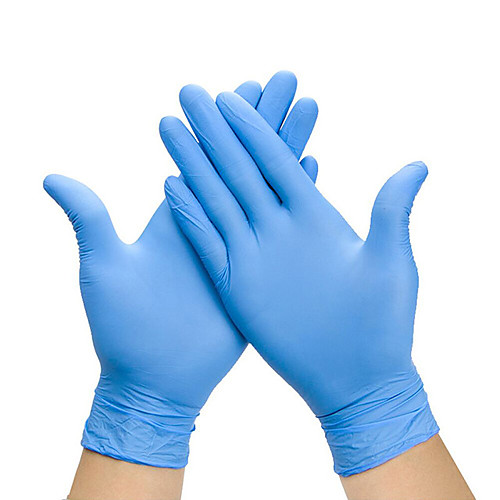 

100PCS Disposable Latex Gloves Rubber Gloves Cleaning Gloves Work Gloves