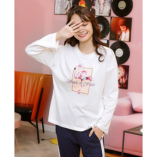 

Women's Suits Nightwear White Yellow Blue M L XL