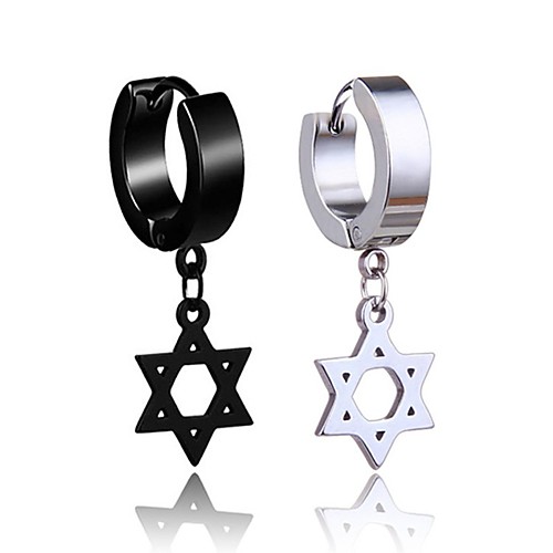 

Earrings Holiday Wedding Birthday Romantic Earrings Jewelry Black / White For Date Street Festival 1pc
