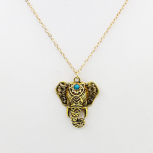 

Women's Necklace Friends European Romantic Casual / Sporty Sweet Chrome Gold Silver 63 cm Necklace Jewelry 1pc For Street Festival