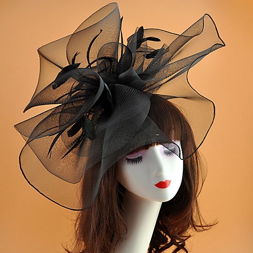 

Artificial feather Fascinators with Feather 1 Piece Wedding Headpiece