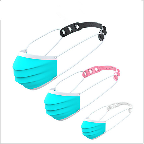 

Facial Masc Adjustable Tool / Easy to Use Ordinary Rubber 2pcs Fix Size problem Release Ear Rope Pain