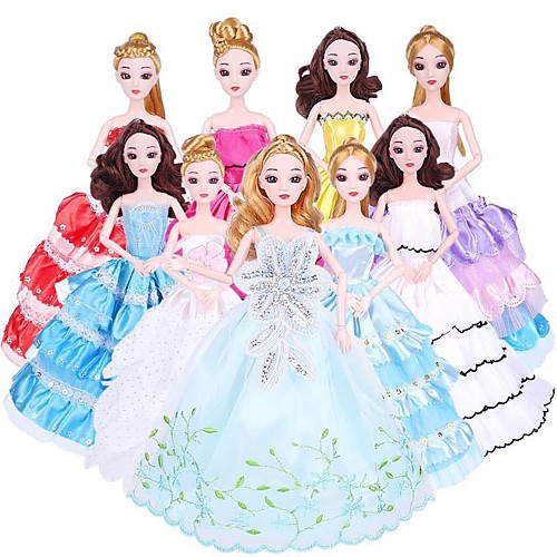 

Doll accessories Doll Clothes Doll Dress Simple Creative Kawaii Clothing Fabrics 1 pcs Children's All Toy Gift