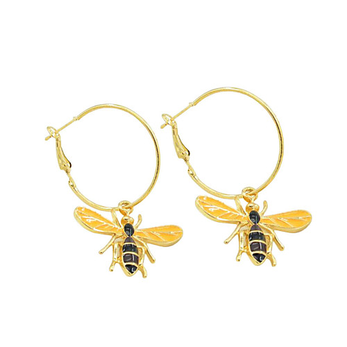 

Women's Earrings Holiday Wedding Birthday Romantic Earrings Jewelry Gold For Holiday Date Street Birthday Party Festival 2-Piece