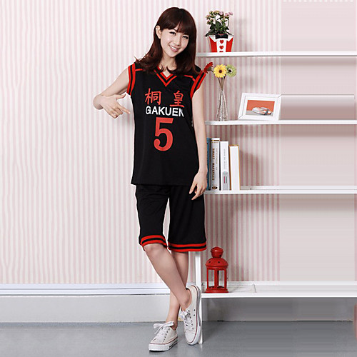 

Inspired by Kuroko no Basket Aomine Daiki Anime Cosplay Costumes Japanese Cosplay Suits Shorts T-shirt For Men's Women's