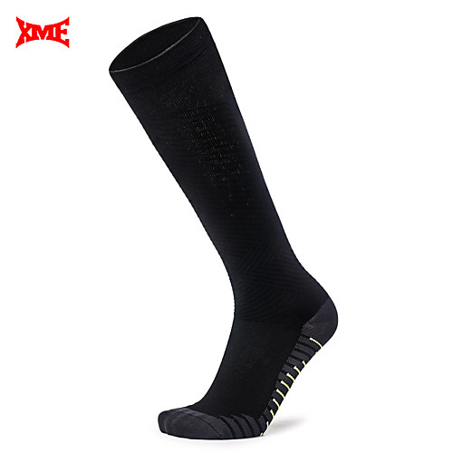 

BEWAYAHEAD Compression Socks Athletic Sports Socks Running Socks 1 Pair Men's Tube Socks Socks Breathable Sweat-wicking Comfortable Running Active Training Jogging Sports Multi Color Cotton Black