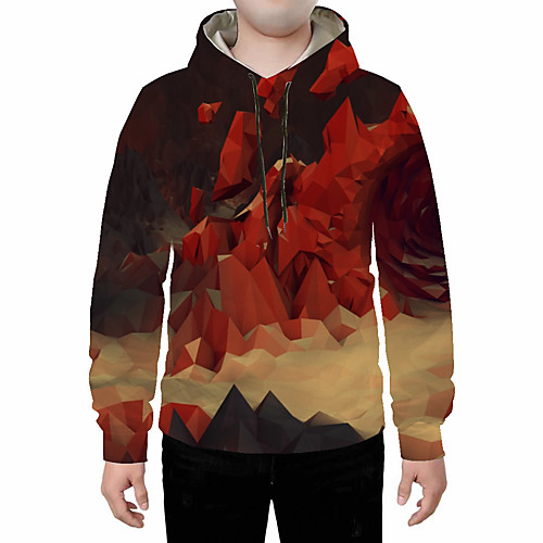

Men's Basic Hoodie - 3D Rainbow US32 / UK32 / EU40
