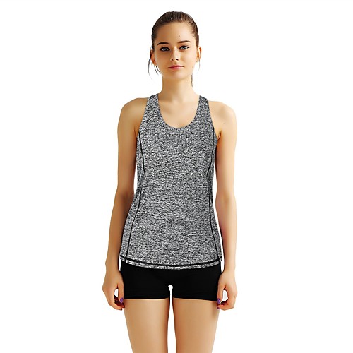 

Women's Daily Tank Top - Solid Colored Gray