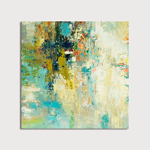 

Hand Painted Canvas Oilpainting Abstract by Knife Home Decoration with Frame Painting Ready to Hang