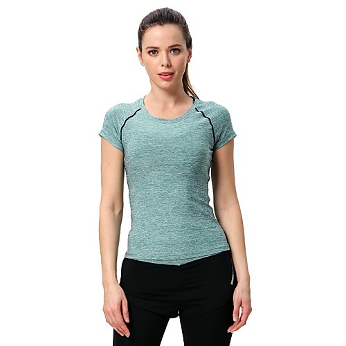 

Women's Daily Sports T-shirt - Solid Colored Purple