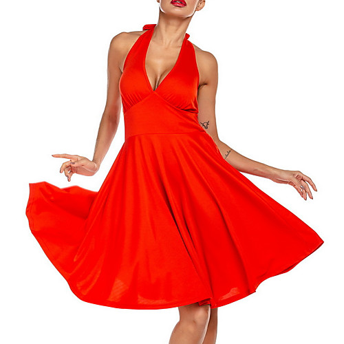 

Latin Dance Club Costume Women's Performance POLY Bow(s) Dress