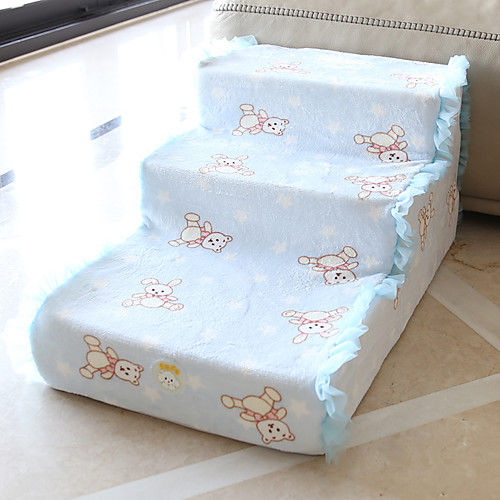 

Dog Stairs & Steps & Ladder Non-Skid Durable Sports Cute Cotton One-Size Yellow Blushing Pink Blue 1 Piece