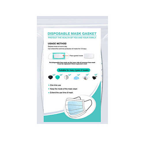

10pcs disposable pad anti-fog and haze isolation filter pad dust replace pad cotton pad