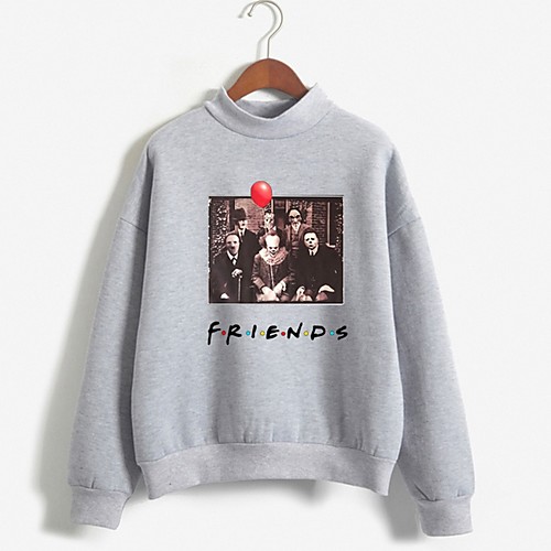 

Women's Basic Sweatshirt - Print Blushing Pink S