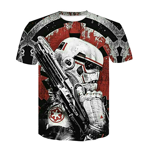 

Men's Daily T-shirt - 3D Red
