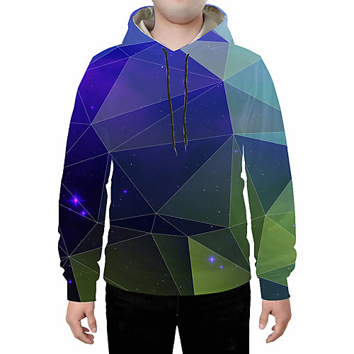 

Men's Basic Hoodie - 3D Rainbow US32 / UK32 / EU40