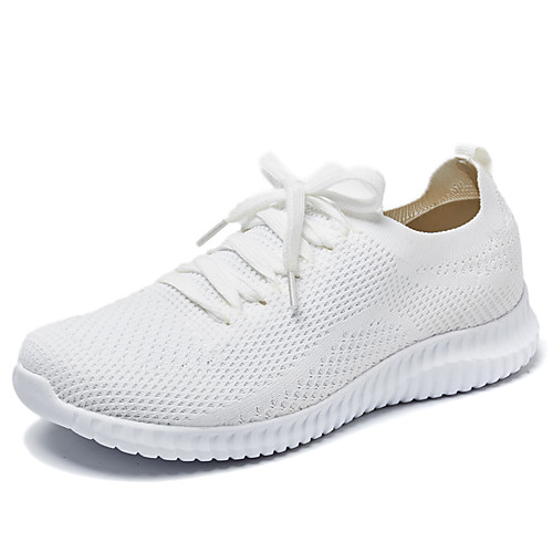 

Men's Tissage Volant Fall / Spring & Summer Sporty / Casual Athletic Shoes Running Shoes / Walking Shoes Breathable White / Black