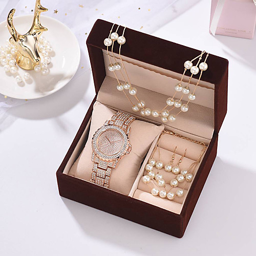

Women's Steel Band Watches Luxury New Arrival Silver Gold Rose Gold Stainless Steel Chinese Quartz Rose Gold Gold Silver Chronograph Cute New Design 1 set Analog One Year Battery Life