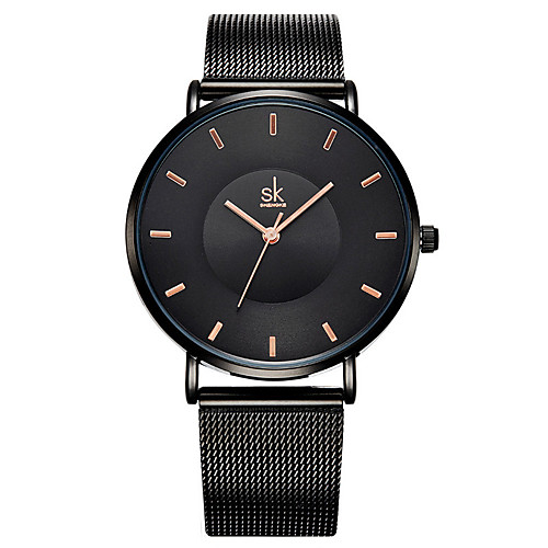 

Steel Band Watches Luxury Fashion Stainless Steel Japanese Quartz Gold Silver Black Water Resistant / Waterproof 30 m 1 pc Analog One Year Battery Life