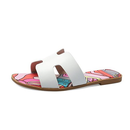 

Women's Flats Flat Heel Round Toe PU Summer Yellow / Fuchsia / Orange