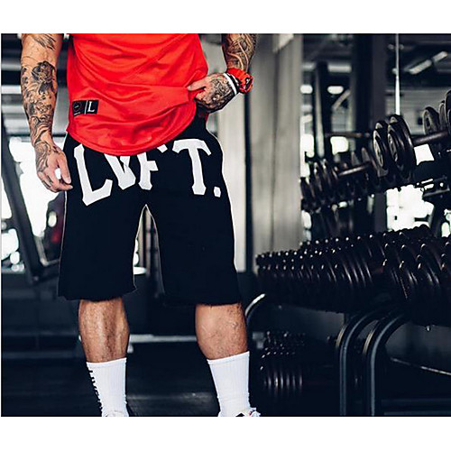 

Men's Basic Sweatpants Pants - Print Black Gray US36 / UK36 / EU44 US38 / UK38 / EU46 US40 / UK40 / EU48