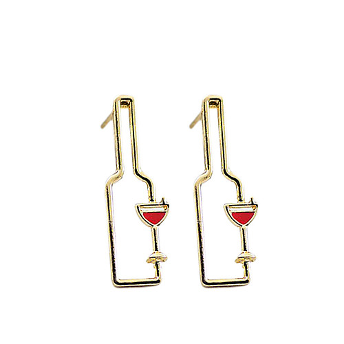 

Women's Earrings Holiday Wedding Birthday Romantic Earrings Jewelry Gold / White / Silver For Holiday Date Street Birthday Party Festival 2-Piece