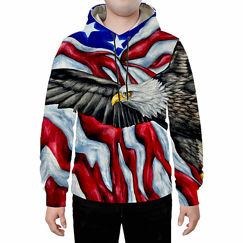 

Men's Basic Hoodie - 3D Rainbow US32 / UK32 / EU40