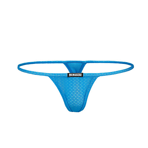 

Men's Basic G-string Underwear - EU / US Size Low Waist Blushing Pink Orange Green S M L
