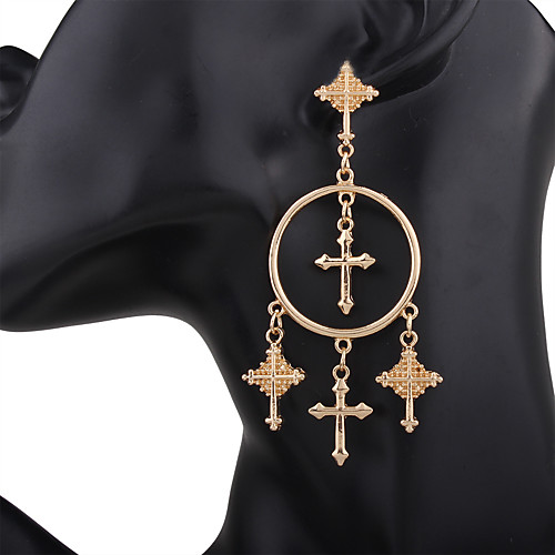 

Women's Dangle Earrings Stylish Earrings Jewelry Gold For 1 Pair