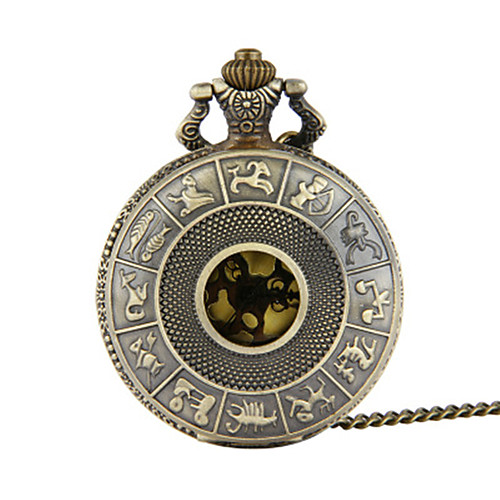 

Unisex Pocket Watch Quartz Titanium Alloy Bronze Creative Casual Watch Analog - Digital Casual - Bronze
