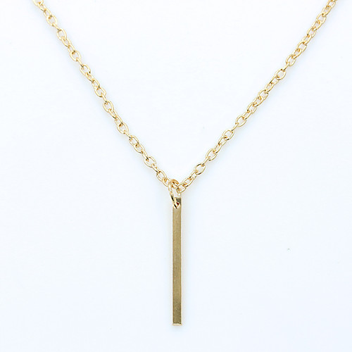 

Women's Pendant Necklace Necklace Friends European Romantic Casual / Sporty Sweet Chrome Gold Silver 45 cm Necklace Jewelry 1pc For Street Festival