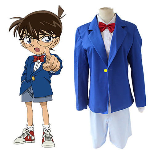 

Inspired by Detective Conan Conan Edogawa Anime Cosplay Costumes Japanese Cosplay Suits Coat Shorts Bow Tie For Men's Women's
