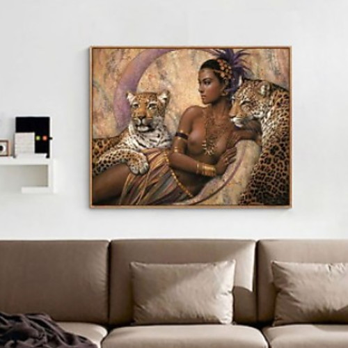 

Full Square Drill 5D DIY Diamond Painting Butterfly Fairy leopard 3D Embroidery set Cross Stitch Mosaic Decor gift 3040cm