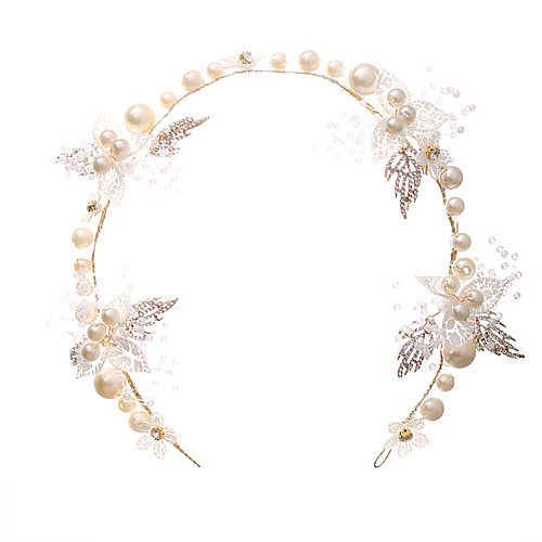 

Stylish Sweet Style Imitation Pearl Headdress with Imitation Pearl 1 Piece Wedding / Special Occasion Headpiece