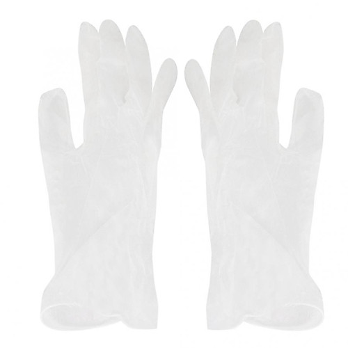 

100PCS Labor Protection Dustproof Disposable PVC Gloves Anti Bacteria Medical Protective Cleaning Multi-purpose Compact Gloves