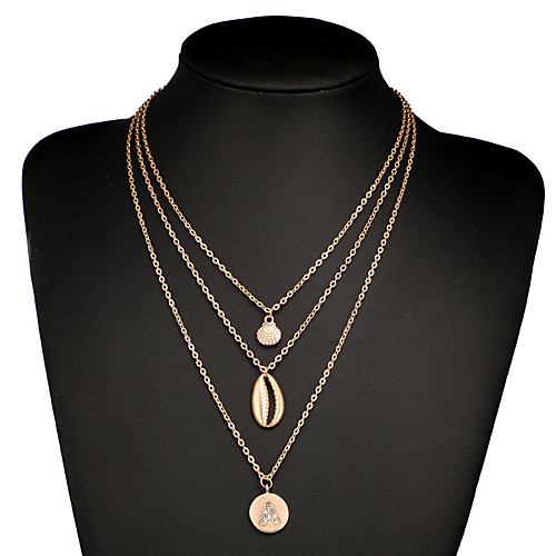 

Women's Necklace Friends European Romantic Casual / Sporty Sweet Chrome Gold 53 cm Necklace Jewelry 1pc For Street Festival