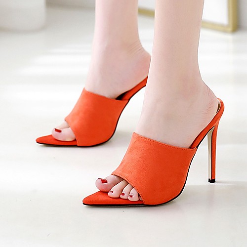 

Women's Heels Stiletto Heel Pointed Toe PU Spring & Summer Almond / Leopard / Yellow