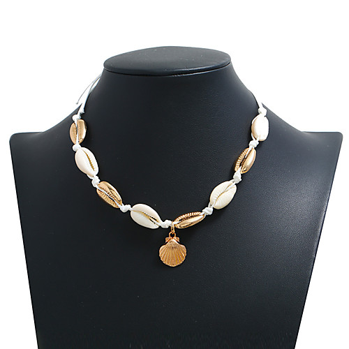 

Women's Necklace Friends European Romantic Casual / Sporty Sweet Chrome White 46 cm Necklace Jewelry 1pc For Street Festival