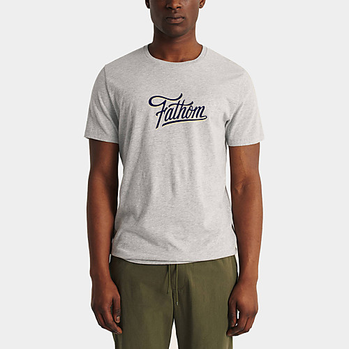 

Men's Daily Sports Business / Basic T-shirt - Solid Colored / Letter Black & White, Print Black