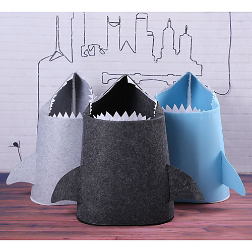 

Textile Nonwoven Bag Oval Cute Adorable Home cloth Organization Storage box 1pc