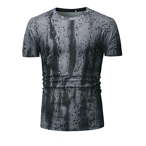 

Men's Daily Sports Basic / Elegant T-shirt - Solid Colored White