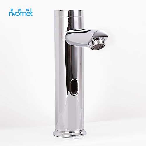 

Bathroom Sink Faucet - Touchless Painted Finishes Centerset Single Handle One HoleBath Taps