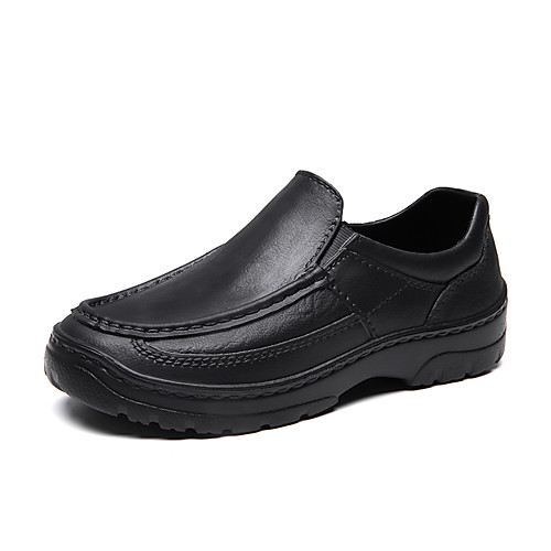 

Men's EVA(ethylene-vinyl acetate copolymer) Fall / Spring & Summer Casual / British Loafers & Slip-Ons Breathable Black