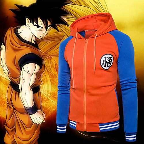 

Inspired by Dragon Ball Son Goku Anime Cosplay Costumes Japanese Cosplay Hoodies Hoodie For Men's Women's