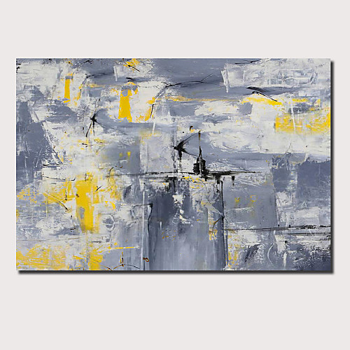 

Oil Painting Hand Painted - Abstract Landscape Comtemporary Modern Stretched Canvas