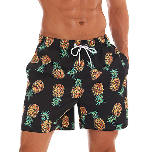 

Men's Sporty / Basic Chinos / Shorts Pants - 3D Print / Fruit Pineapple, Classic / Sporty / Floral Black US34 / UK34 / EU42 US36 / UK36 / EU44 US38 / UK38 / EU46