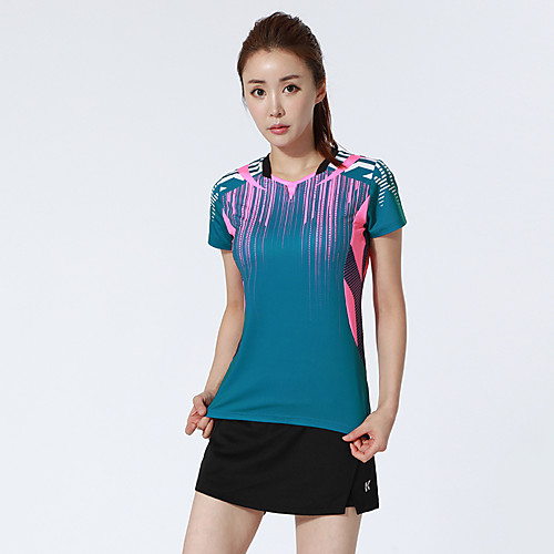 

Women's Clothing Suit Short Sleeve Tennis Golf Sports Outdoor Summer / High Elasticity / Quick Dry / Breathable