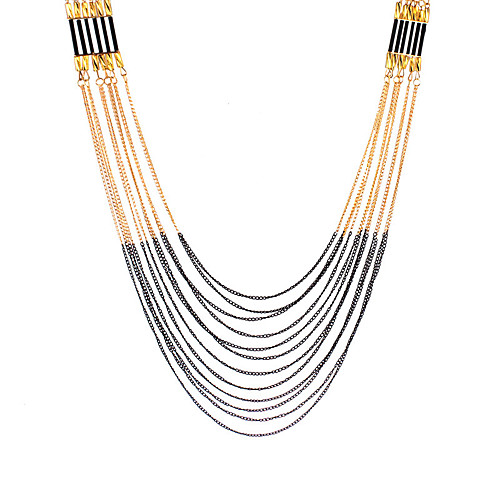 

Women's Necklace Friends European Romantic Casual / Sporty Sweet Chrome Gold 70 cm Necklace Jewelry 1pc For Street Festival