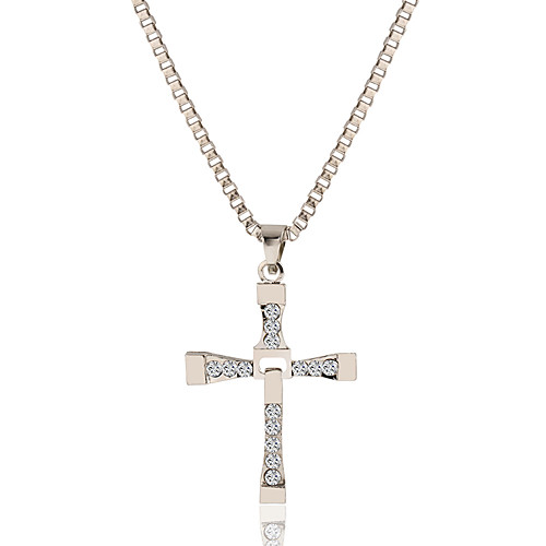 

Women's Pendant Necklace Necklace Friends European Romantic Casual / Sporty Sweet Chrome Silver 30 cm Necklace Jewelry 1pc For Street Festival