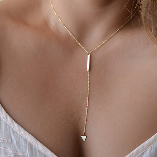 

Women's Pendant Necklace Necklace Friends European Romantic Casual / Sporty Sweet Chrome Gold 40 cm Necklace Jewelry 1pc For Street Festival